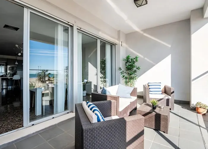 Moderno Con Vistas Al Mar En アパート バレンシア