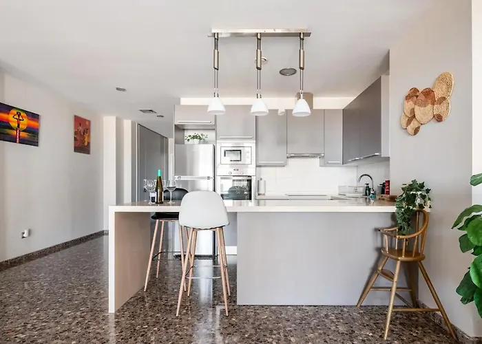 Moderno Con Vistas Al Mar En バレンシア