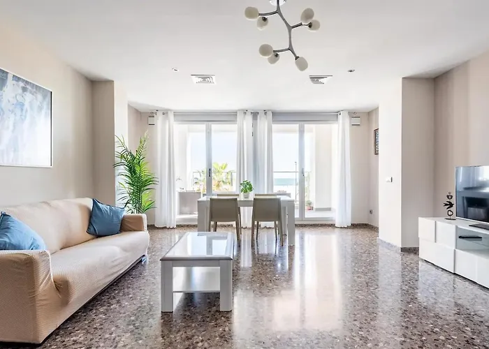 アパート Moderno Con Vistas Al Mar En *