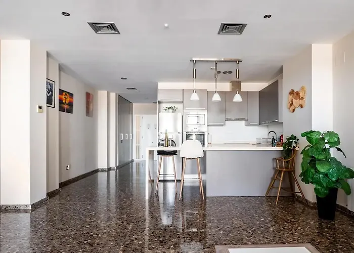 アパート Moderno Con Vistas Al Mar En