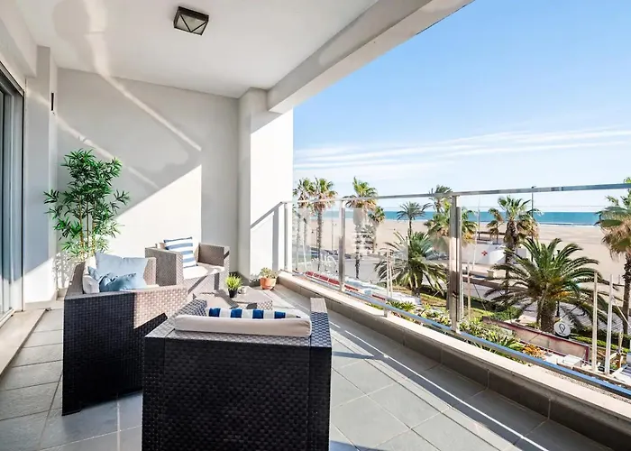 アパート Moderno Con Vistas Al Mar En
